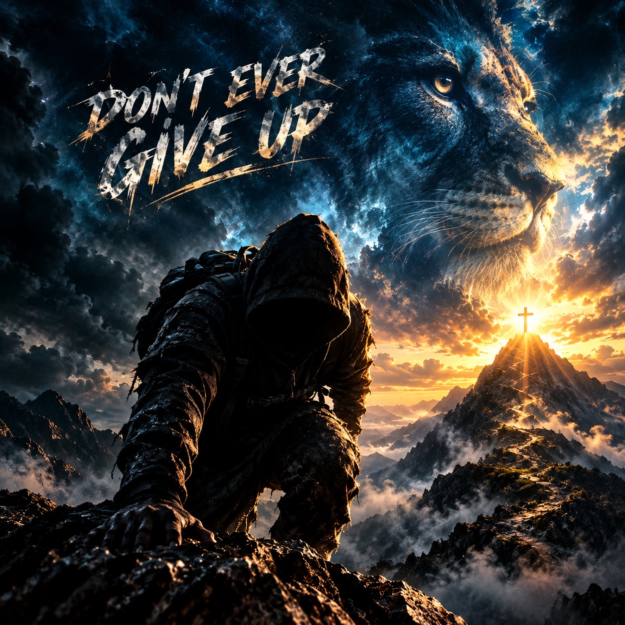 Don't Ever Give Up(ft. Shreddy Krueger) artwork