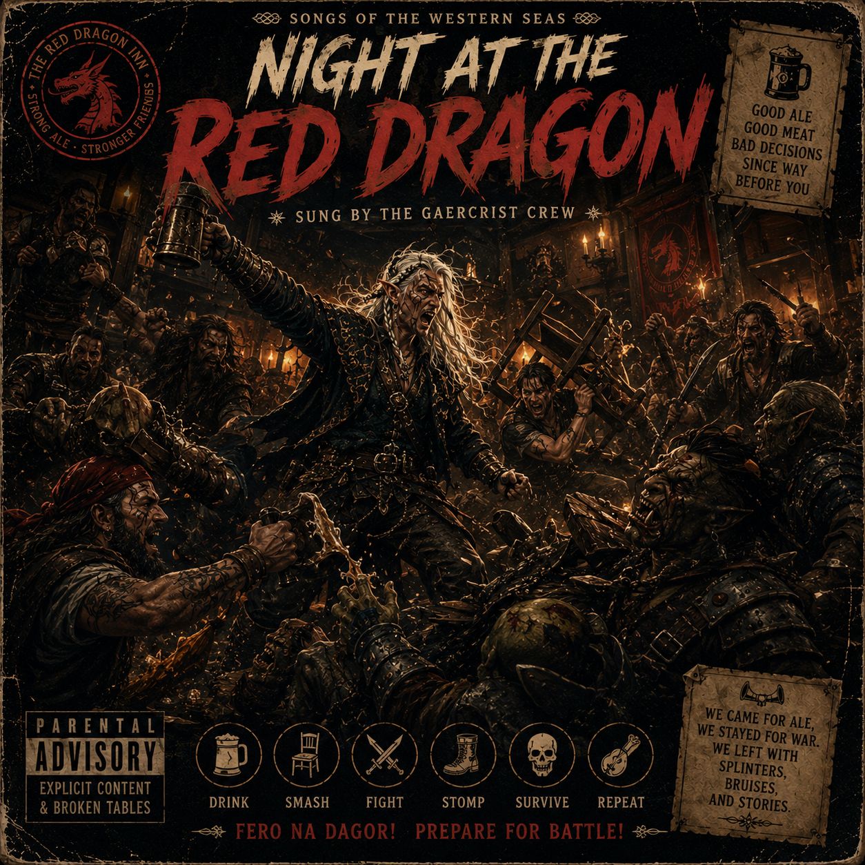 A Night at the Red Dragon  (Remix) artwork