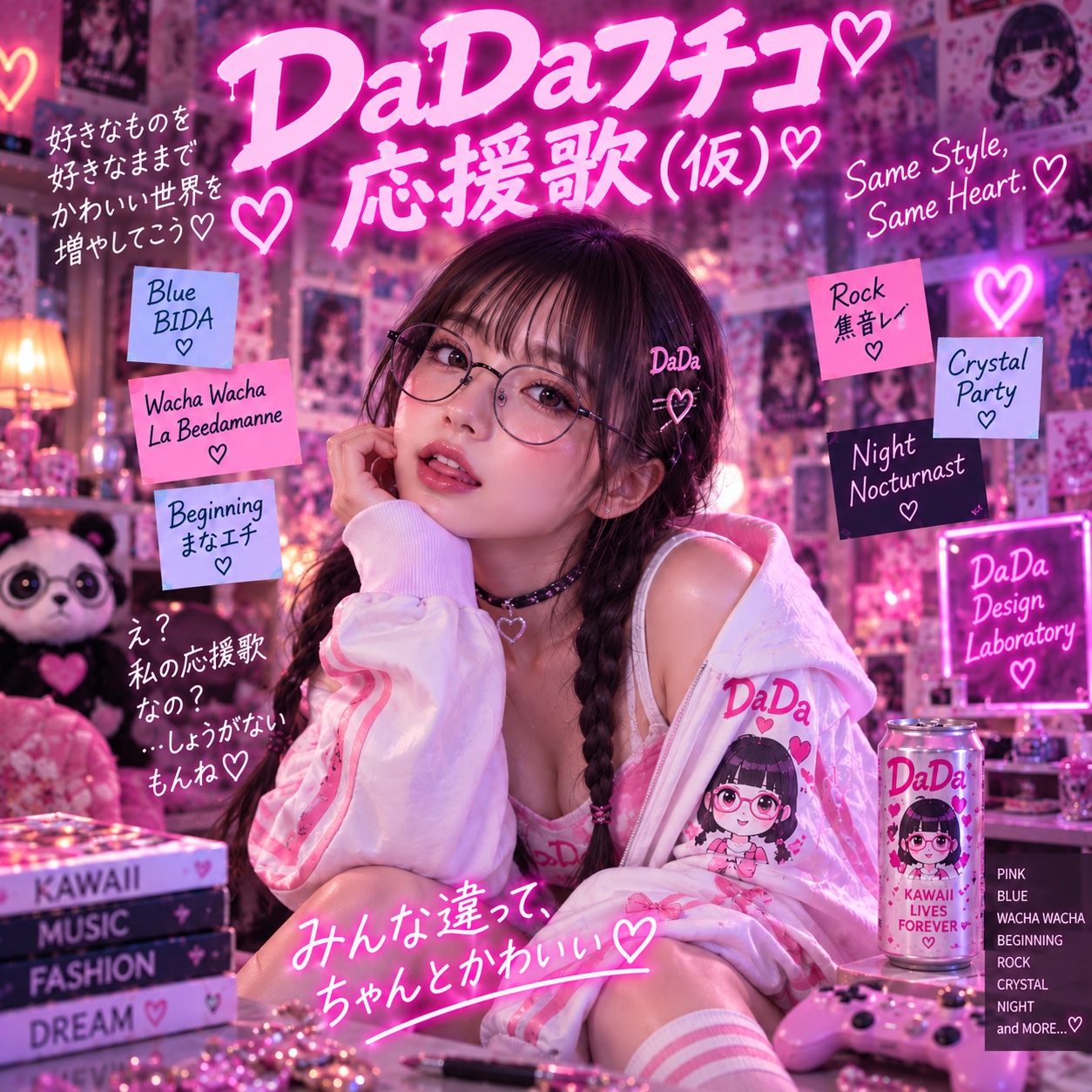 『DaDaフチコ応援歌（仮） - Fashion Anthem Remix』 artwork