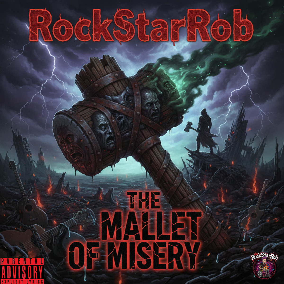 THE MALLET OF MISERY artwork