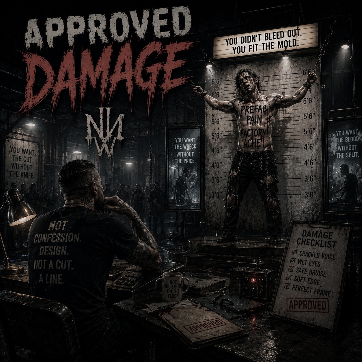 Approved Damage artwork