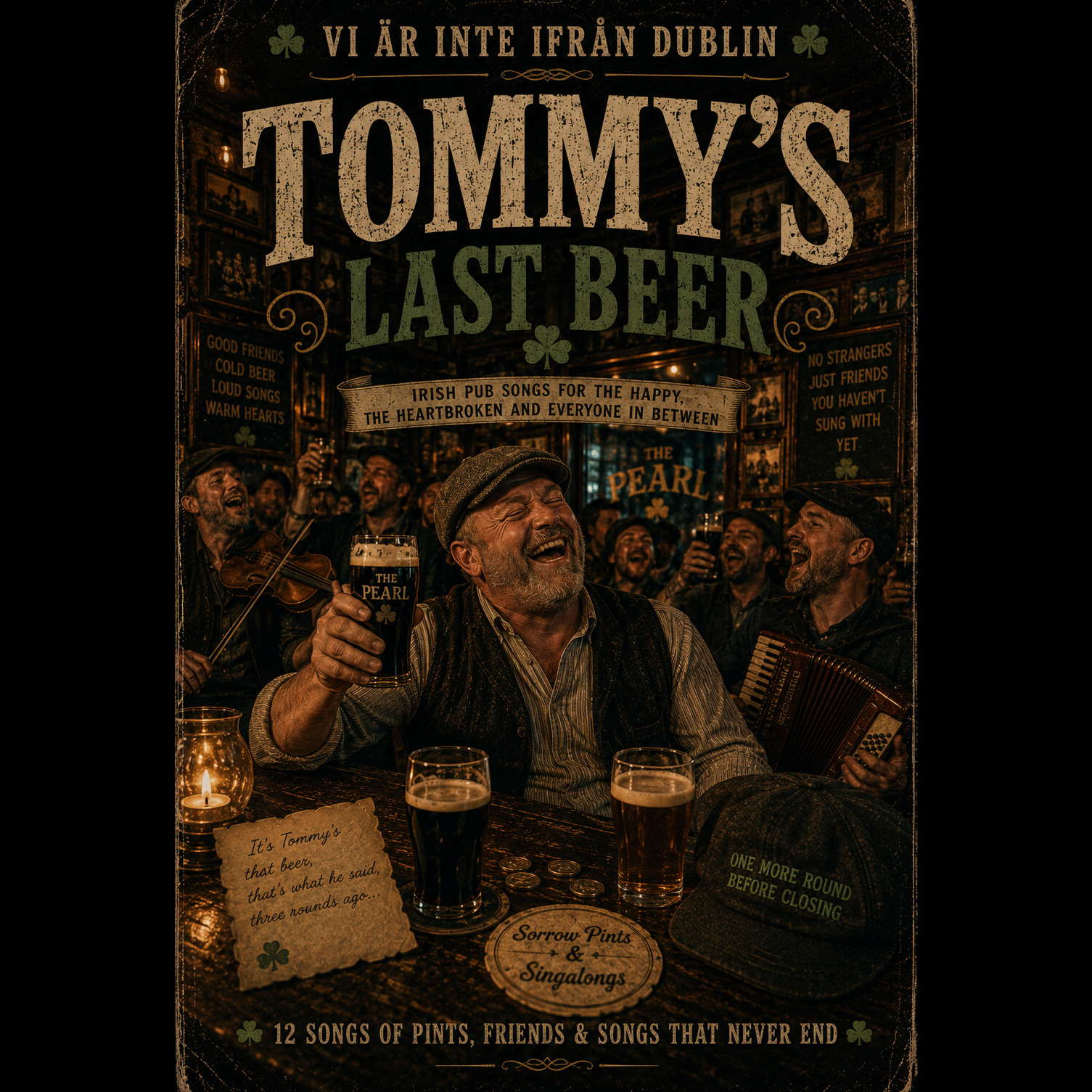 Vi är inte ifrån Dublin - Tommy's Last Beer artwork