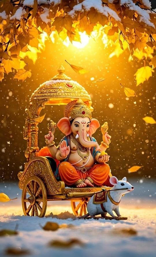 आला आला गणपती रथा मध्ये आला!! artwork