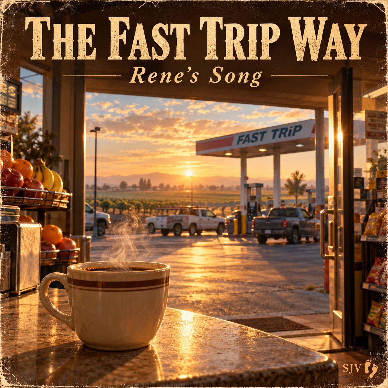 THE FAST TRIP WAY artwork