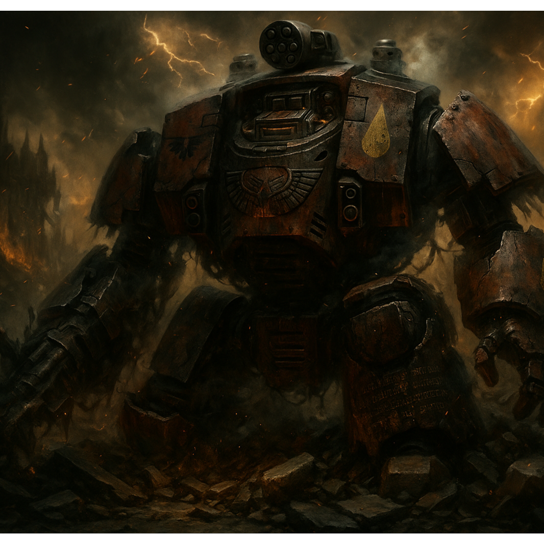 The Iron Tomb of Cassor the Damned 40k artwork