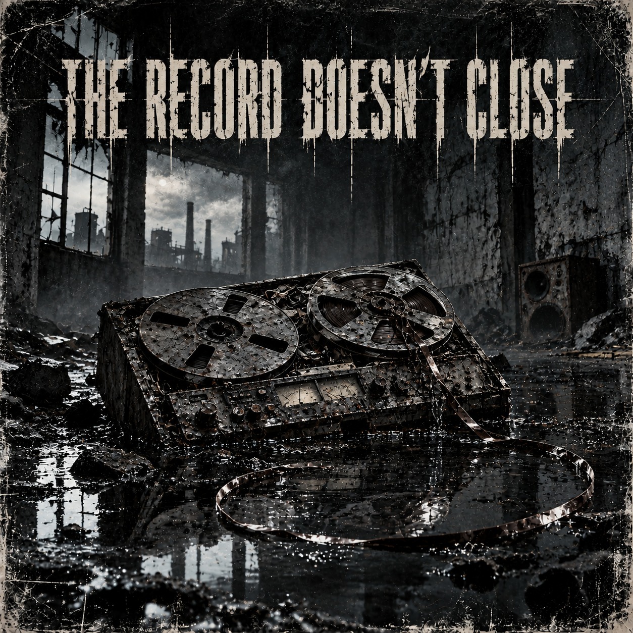 THE RECORD DOESN’T CLOSE artwork