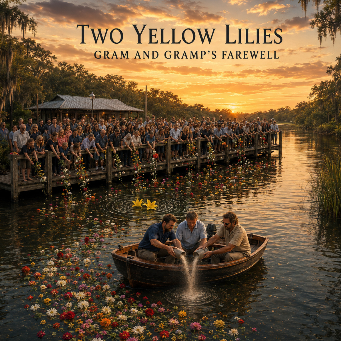 Two Yellow Lilies artwork
