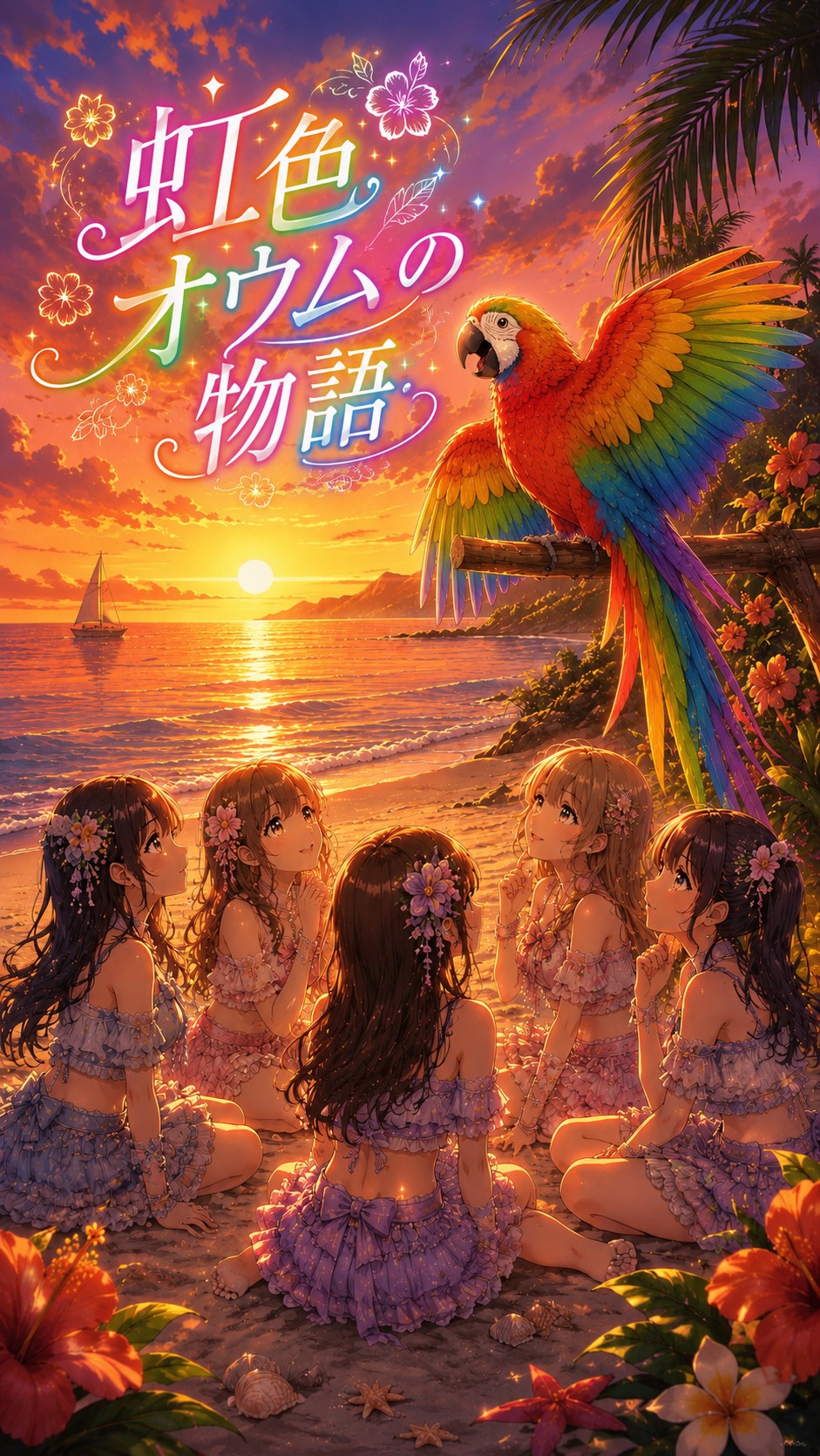虹色オウムの物語 artwork