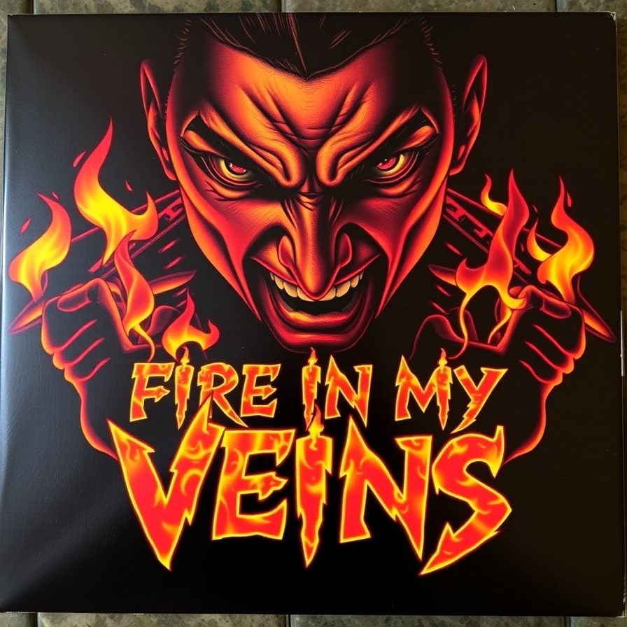Fire In My Veins (Cover) artwork