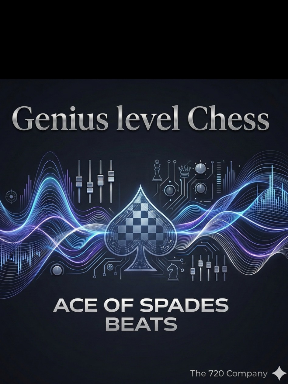 Genius level chess artwork