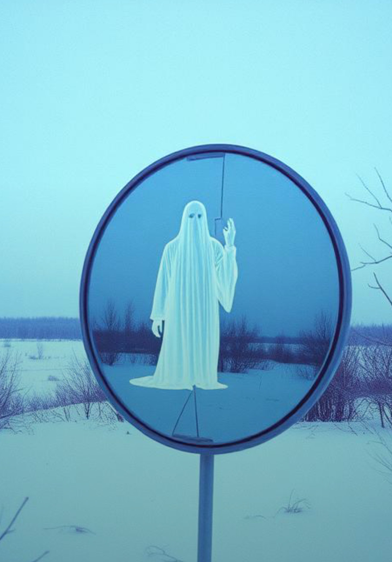 Mourning Cursive - Ghost artwork