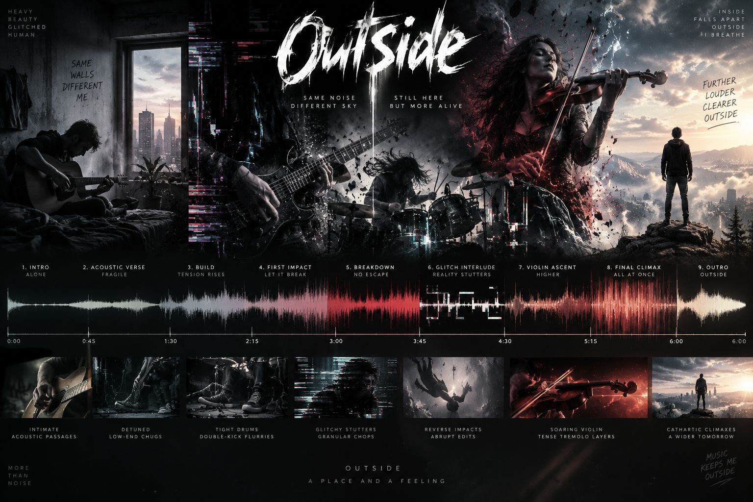 Outside 🧱 🎻 ft. kleemannbeats artwork
