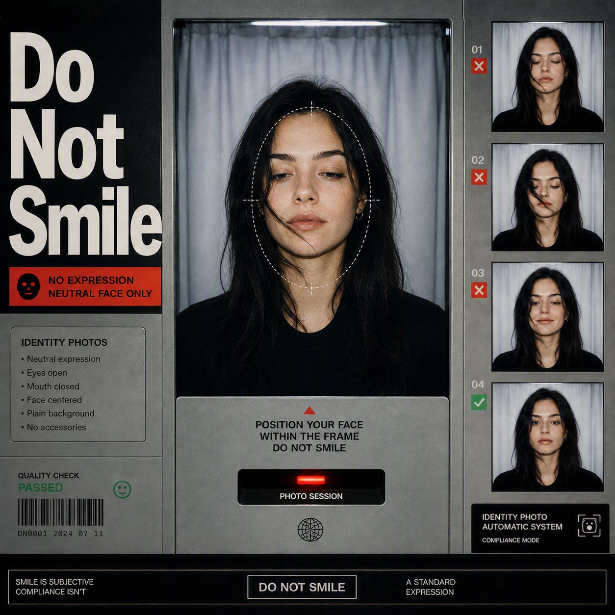 Do Not Smile artwork