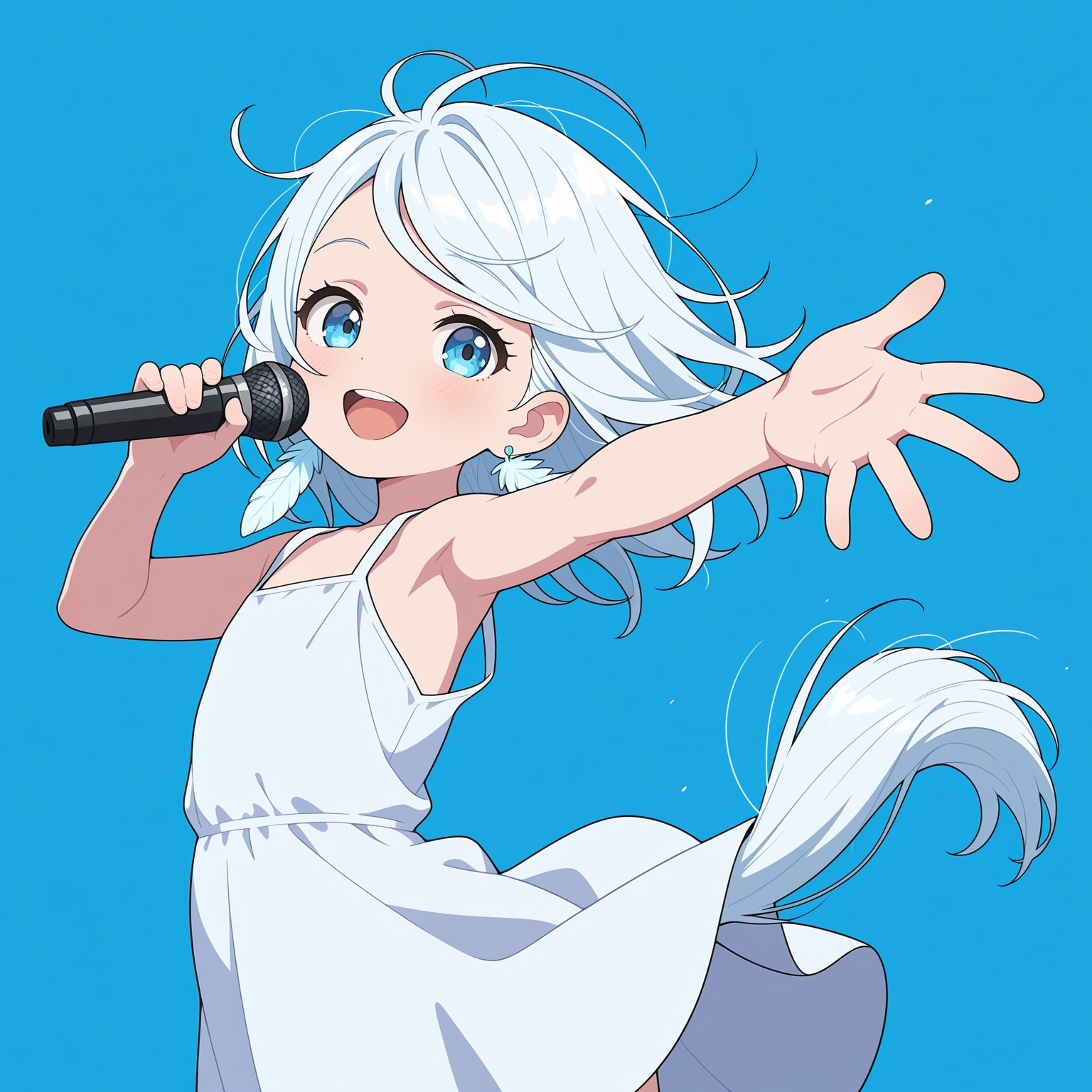 白い筆 artwork