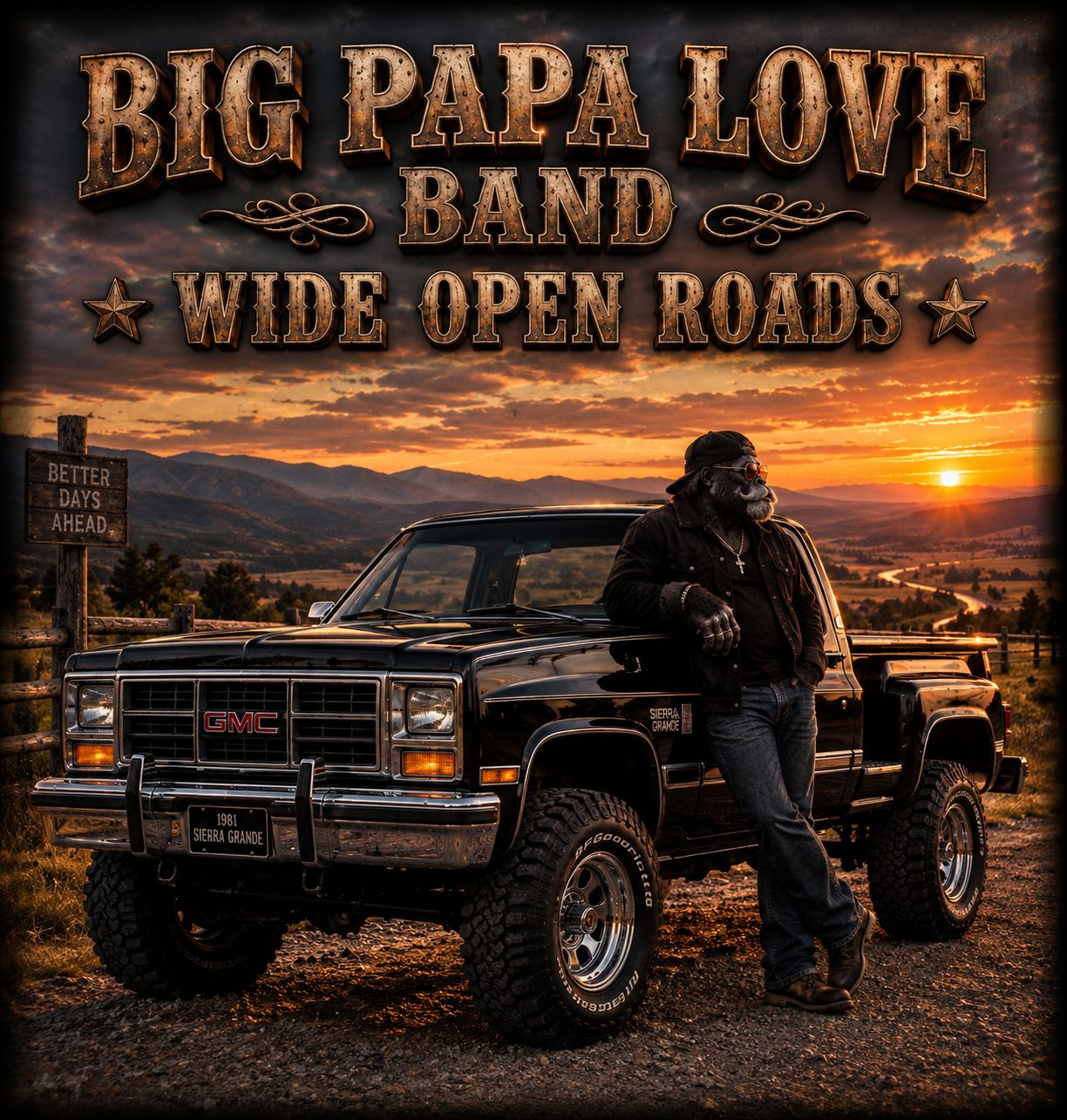 Wide Open Roads artwork