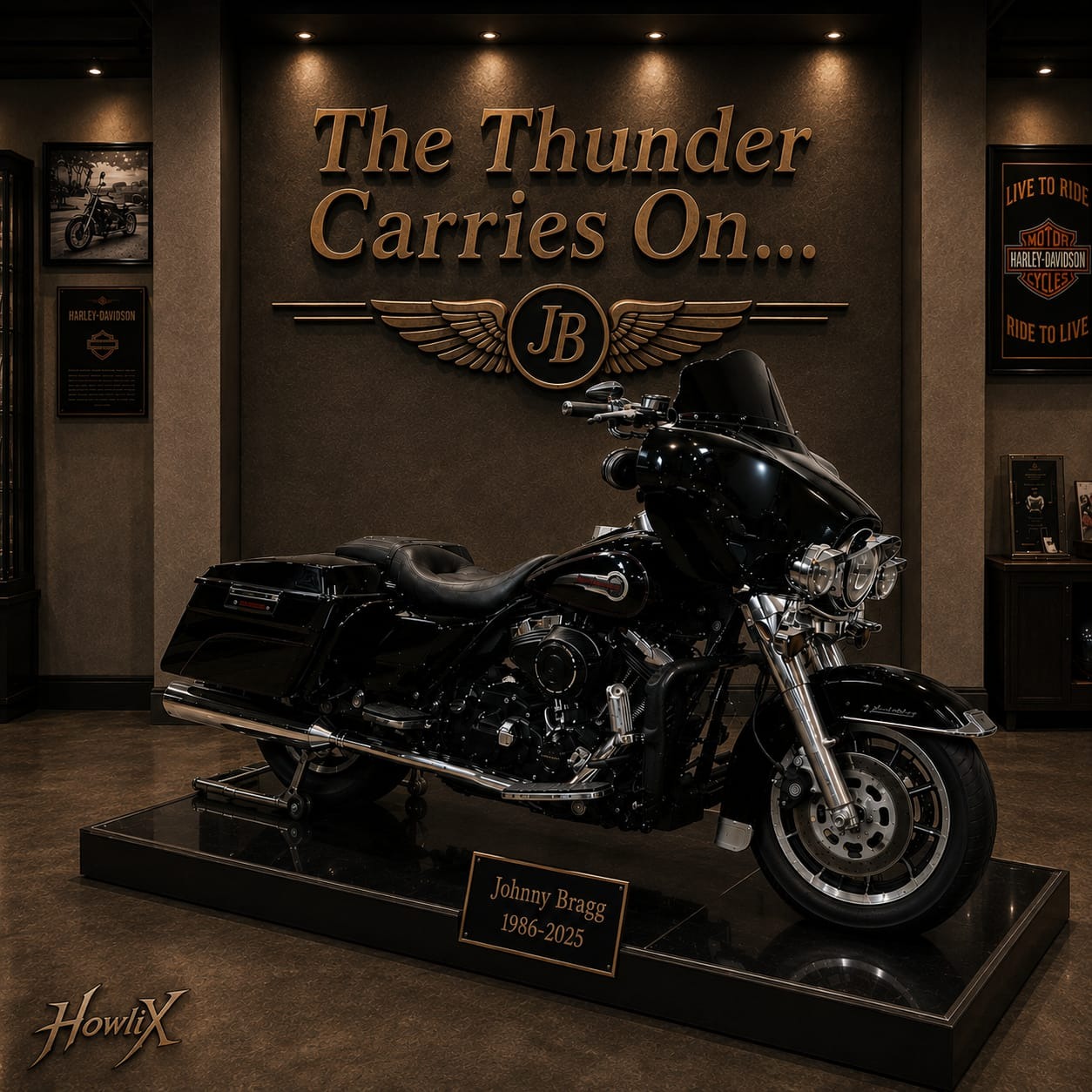 The Thunder Carries On... artwork
