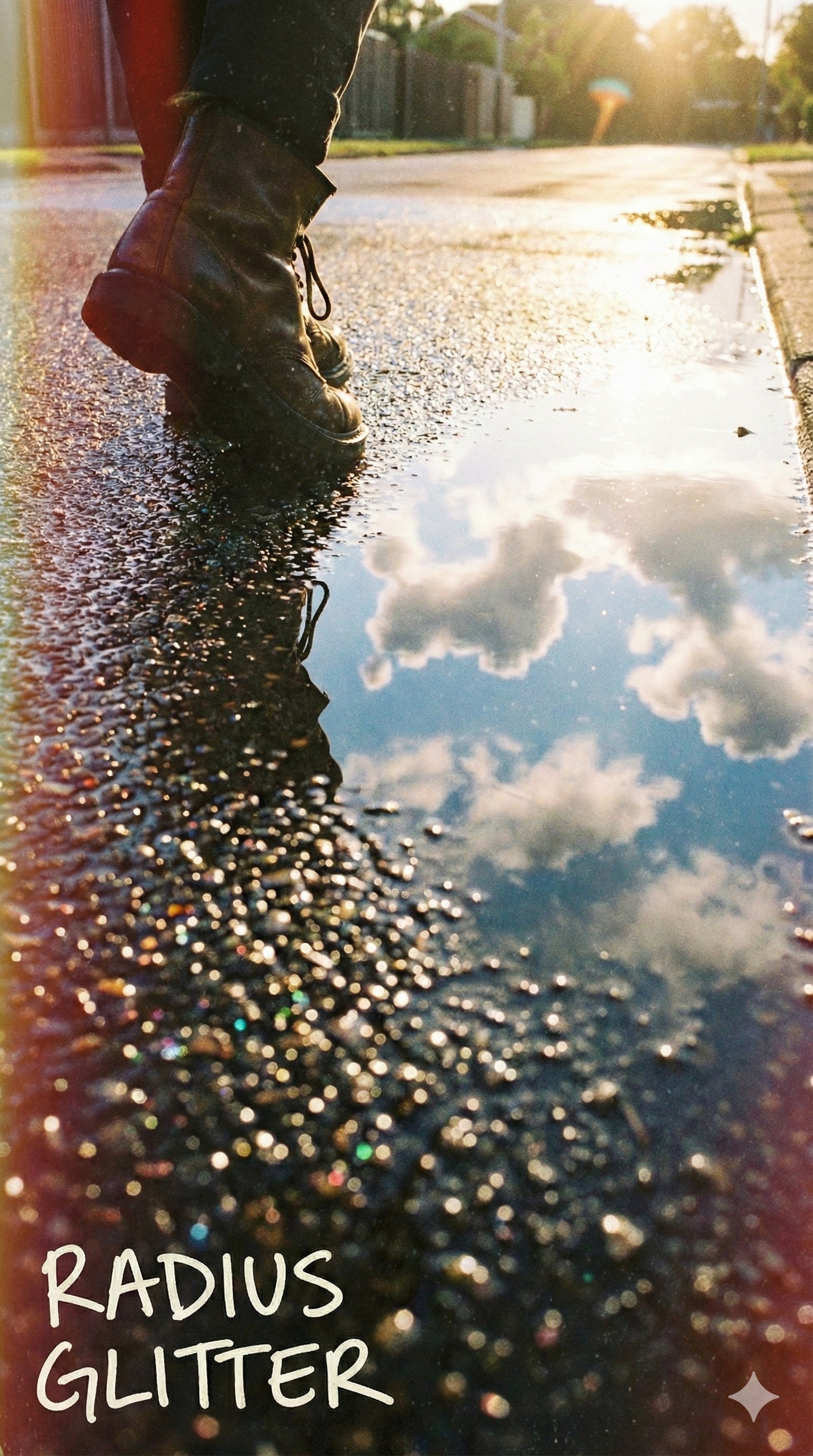 RADIUS GLITTER artwork