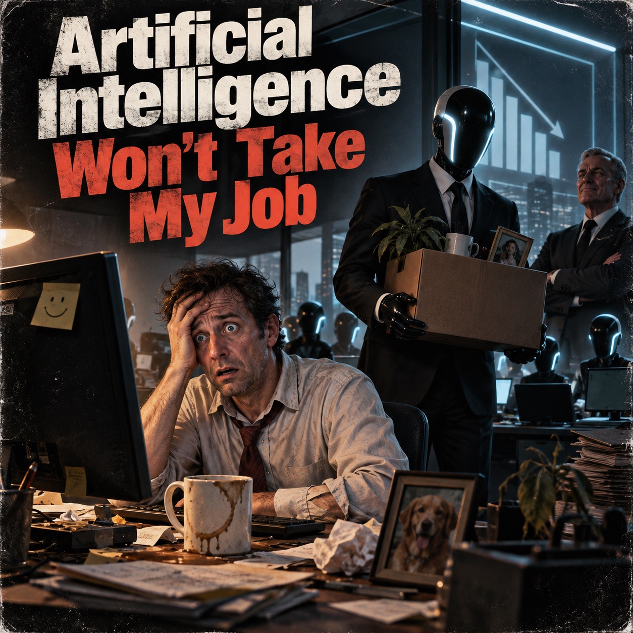 Artificial Intelligence Won’t Take My Job artwork