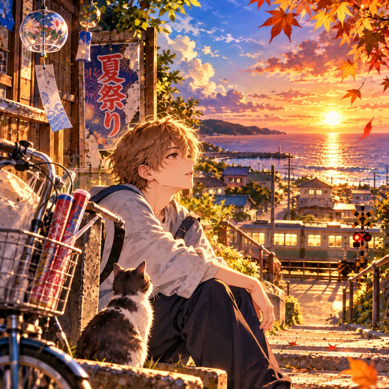 夏と秋の境界線｜お題：ニーナさん artwork