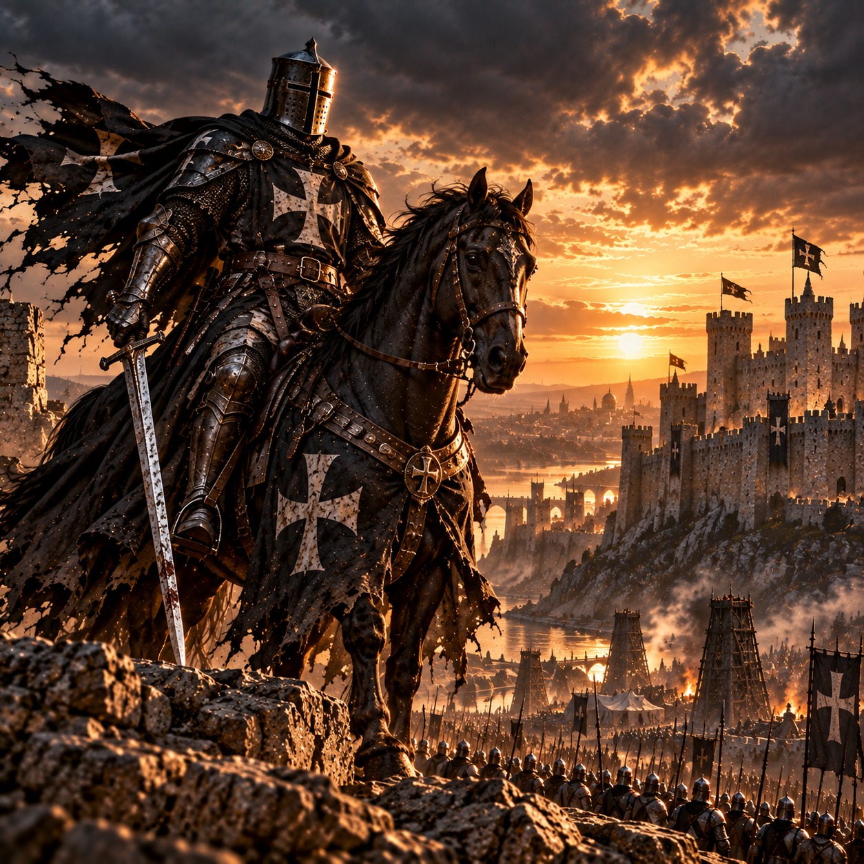 THE BLACK KNIGHT artwork