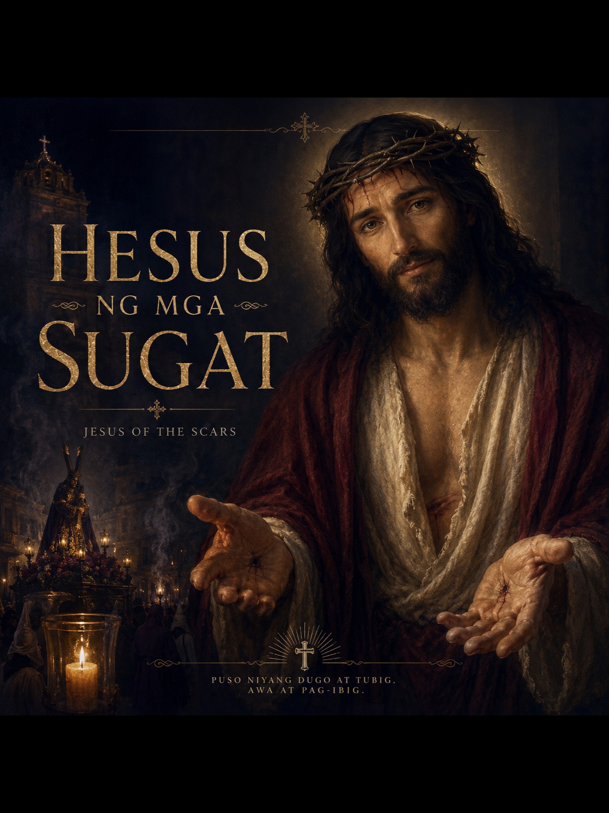 Hesus ng mga Sugat artwork