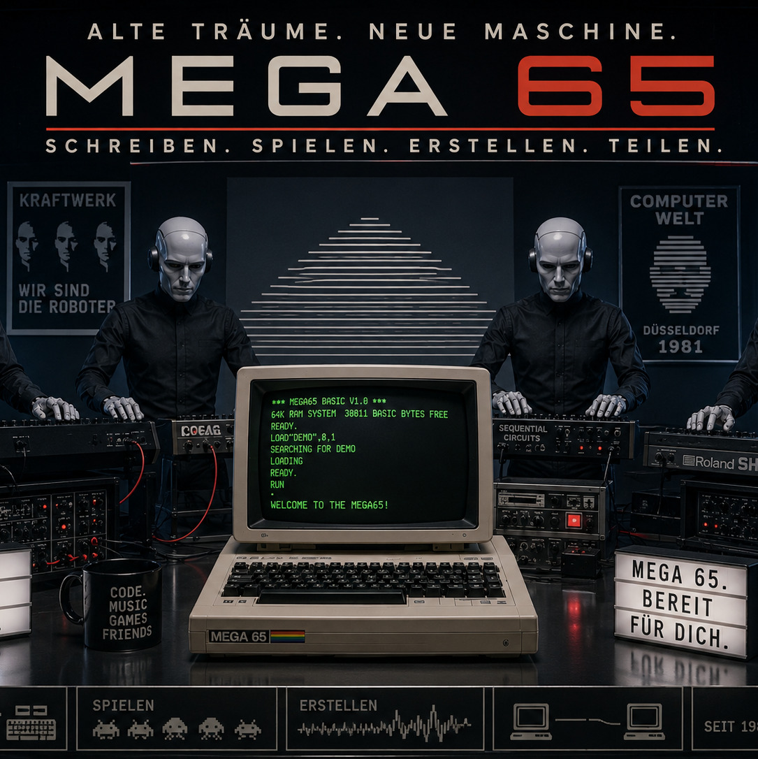 [German] MEGA65 artwork