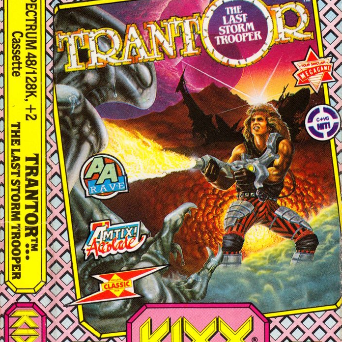 Trantor (ZX Spectrum game music cover) artwork
