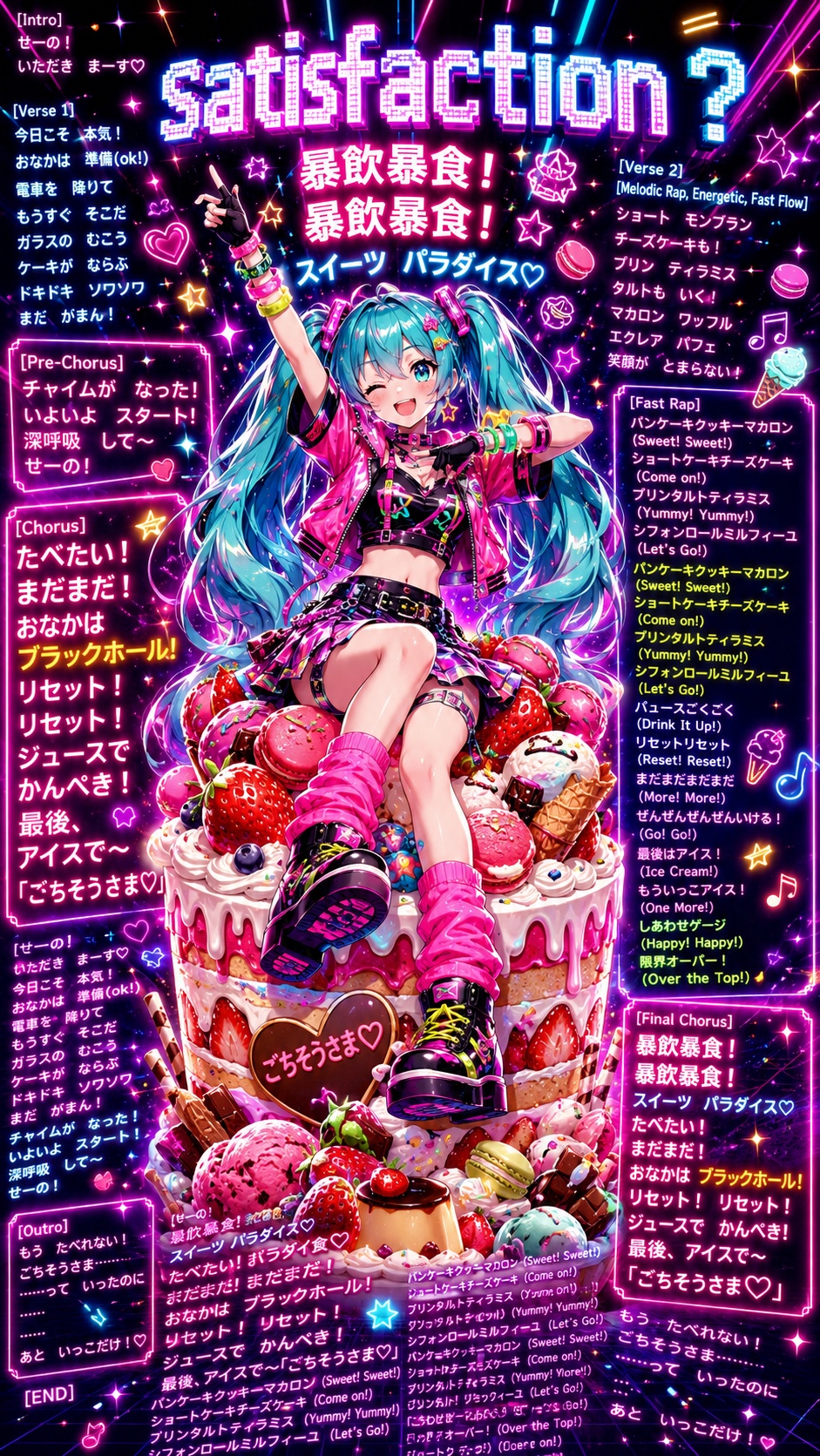 satisfaction？#39キャラ博後夜祭 artwork