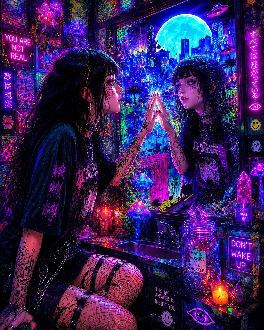 " Well it's the moods " artwork