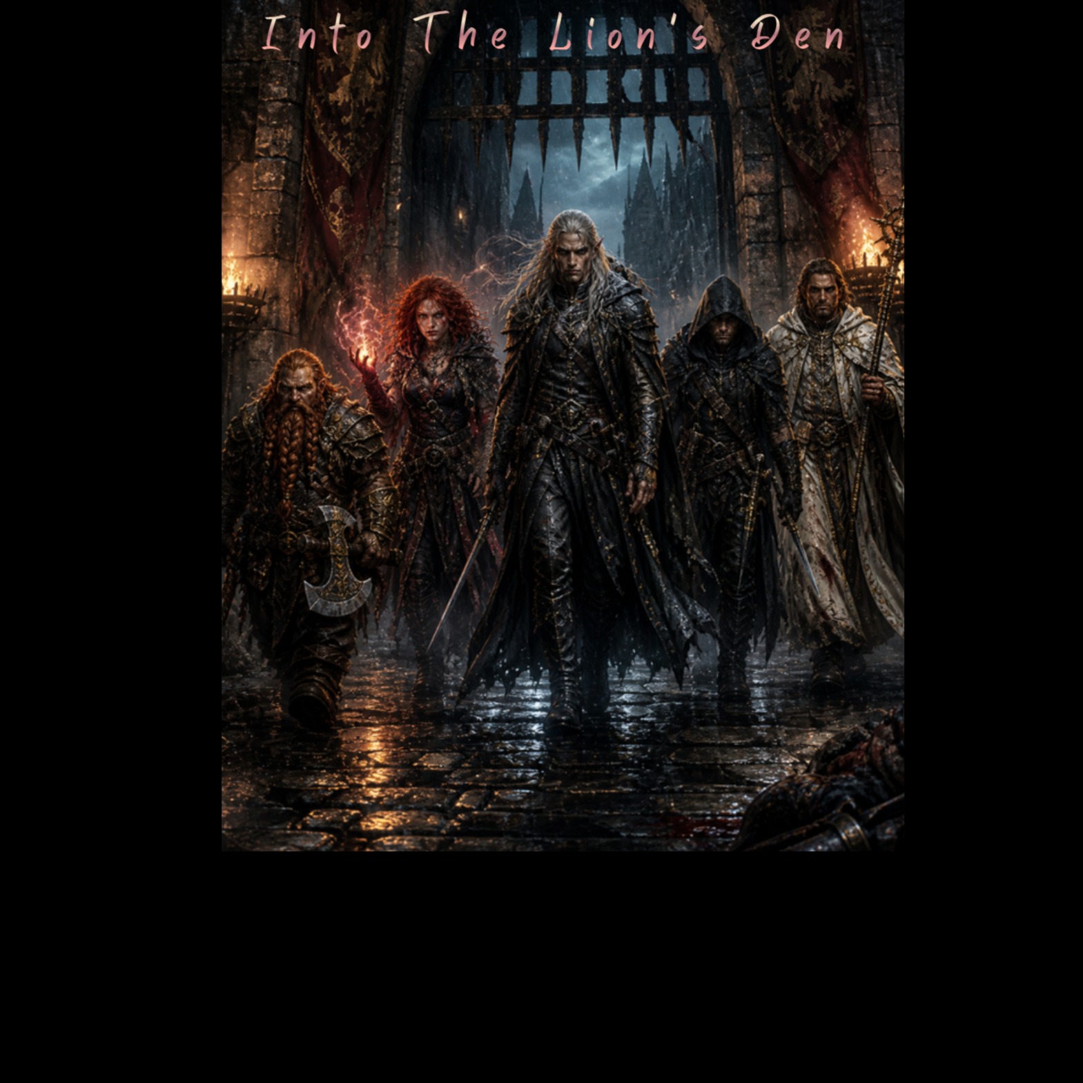 Into the Lions Den. A D&D Quest artwork