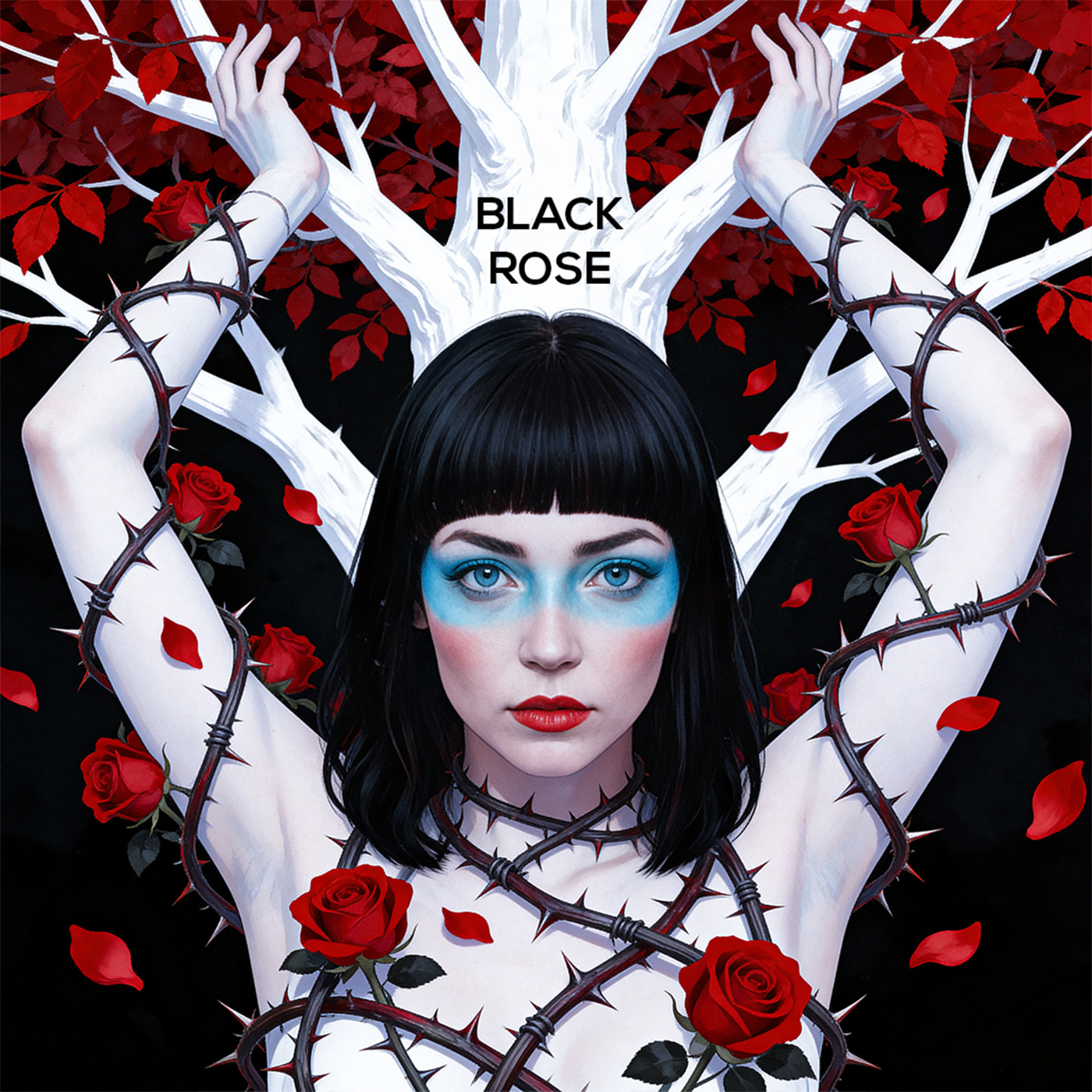 🌹black rose🌹 artwork