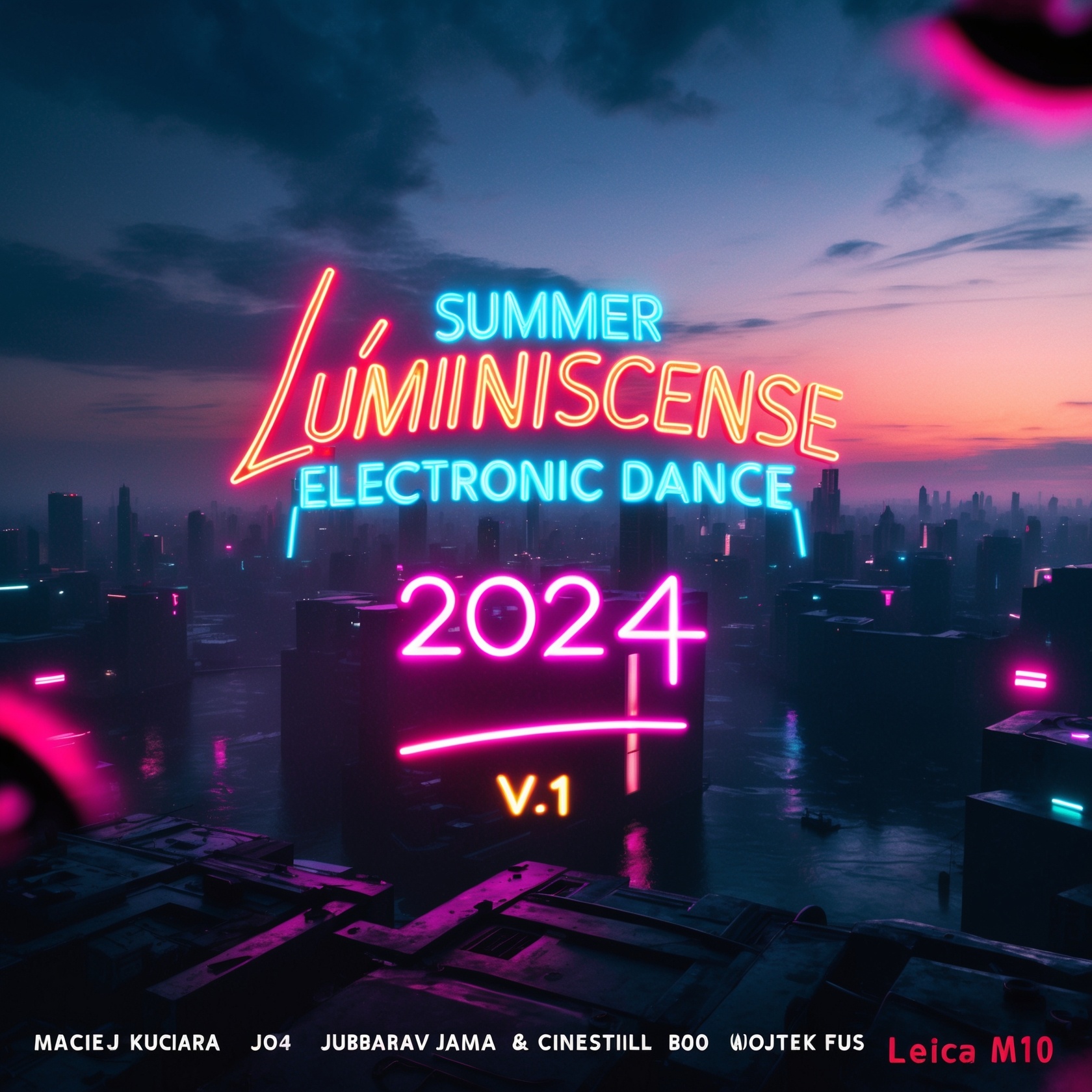 Image for Summer luminiscense electronic dance 2024 V.1