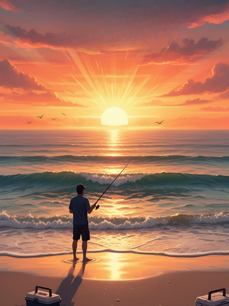 Straddie Fishing artwork