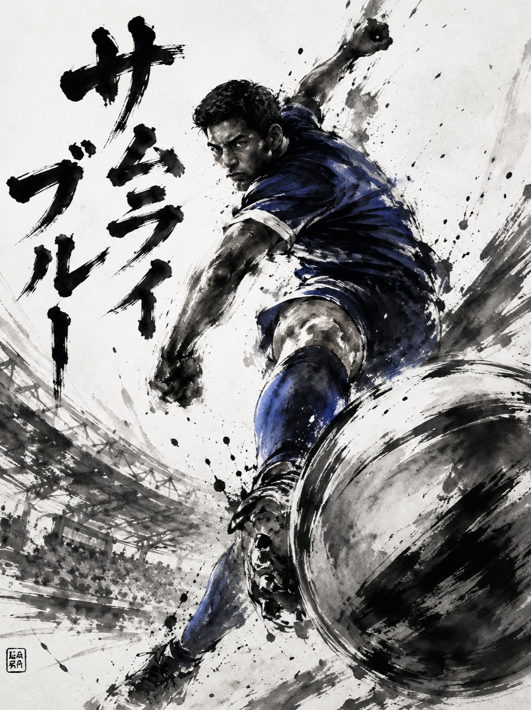 サムライブルー artwork