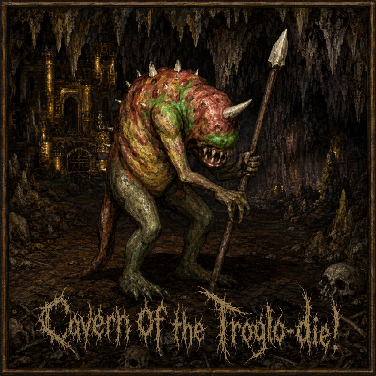 Cavern of the Troglo-die! wip artwork