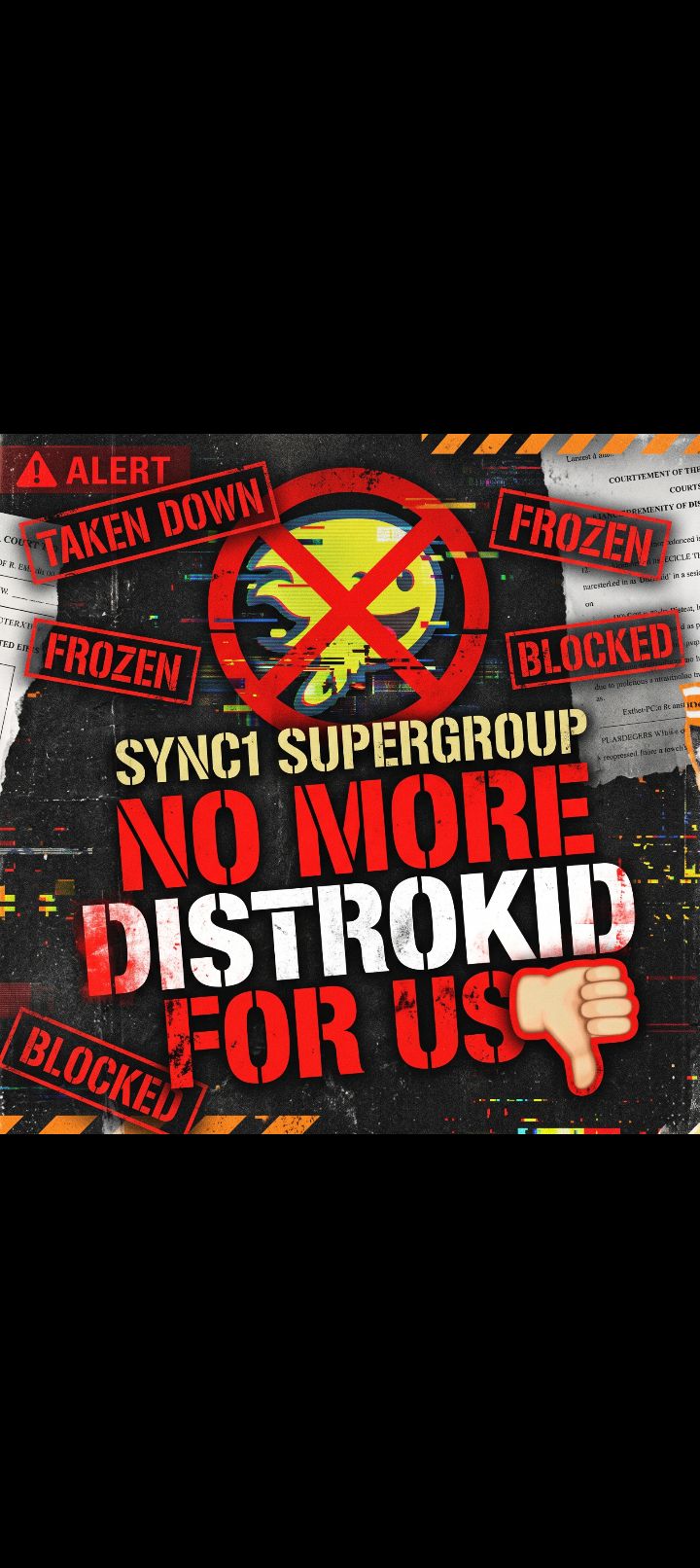 No More DistroKid For Us👎 SYNC1 SUPERGROUP artwork