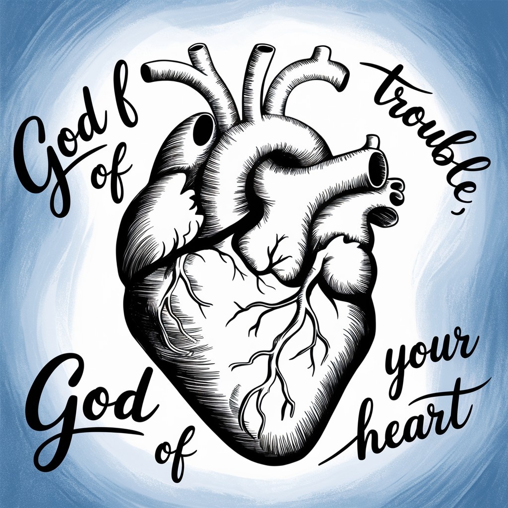 God of Your Trouble, God of Your Heart artwork