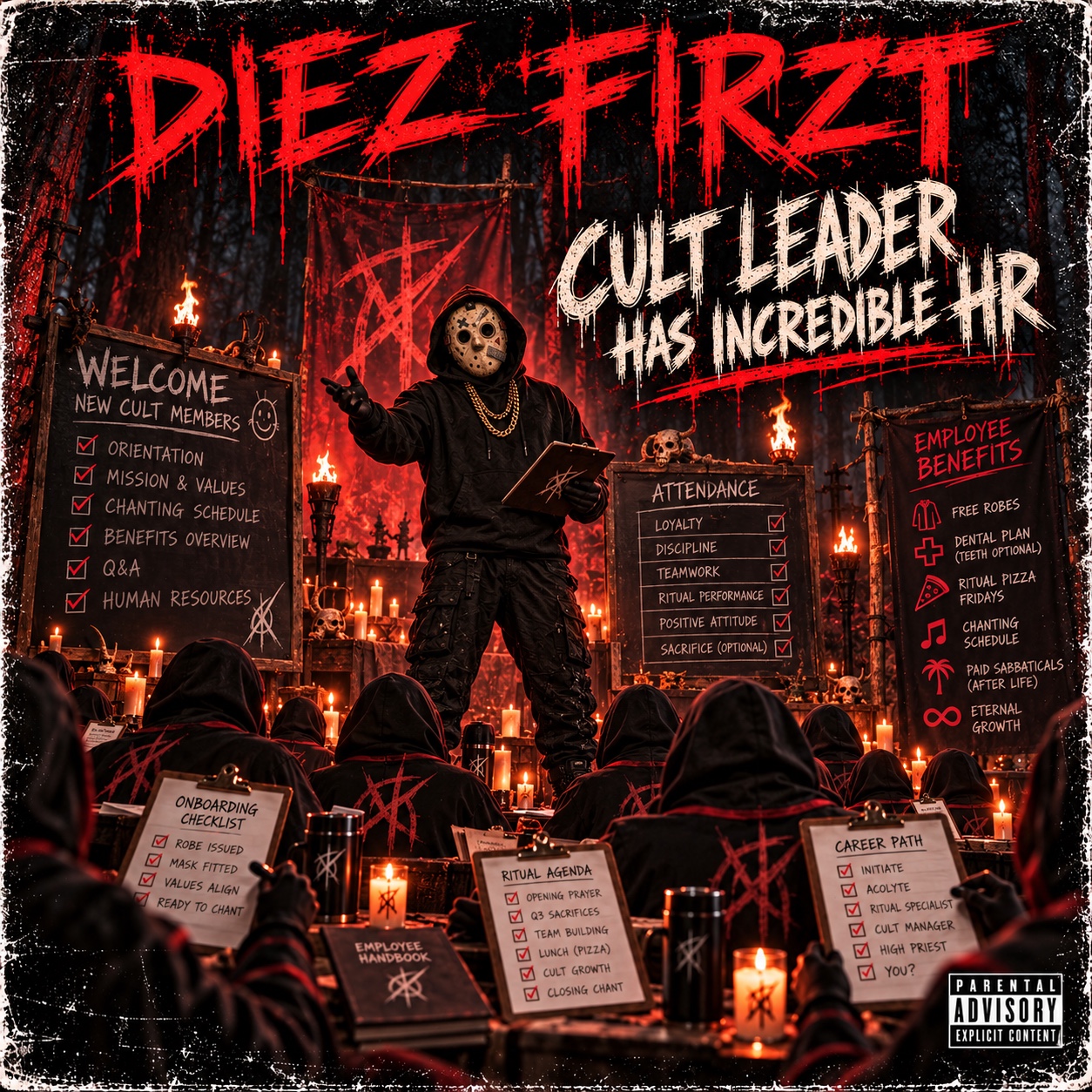 Cult Leader's has Incredible HR artwork