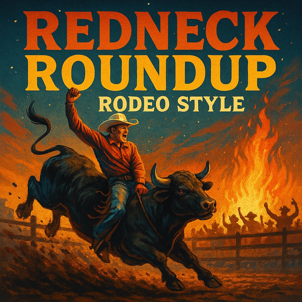 Redneck Roundup Rodeo Style artwork