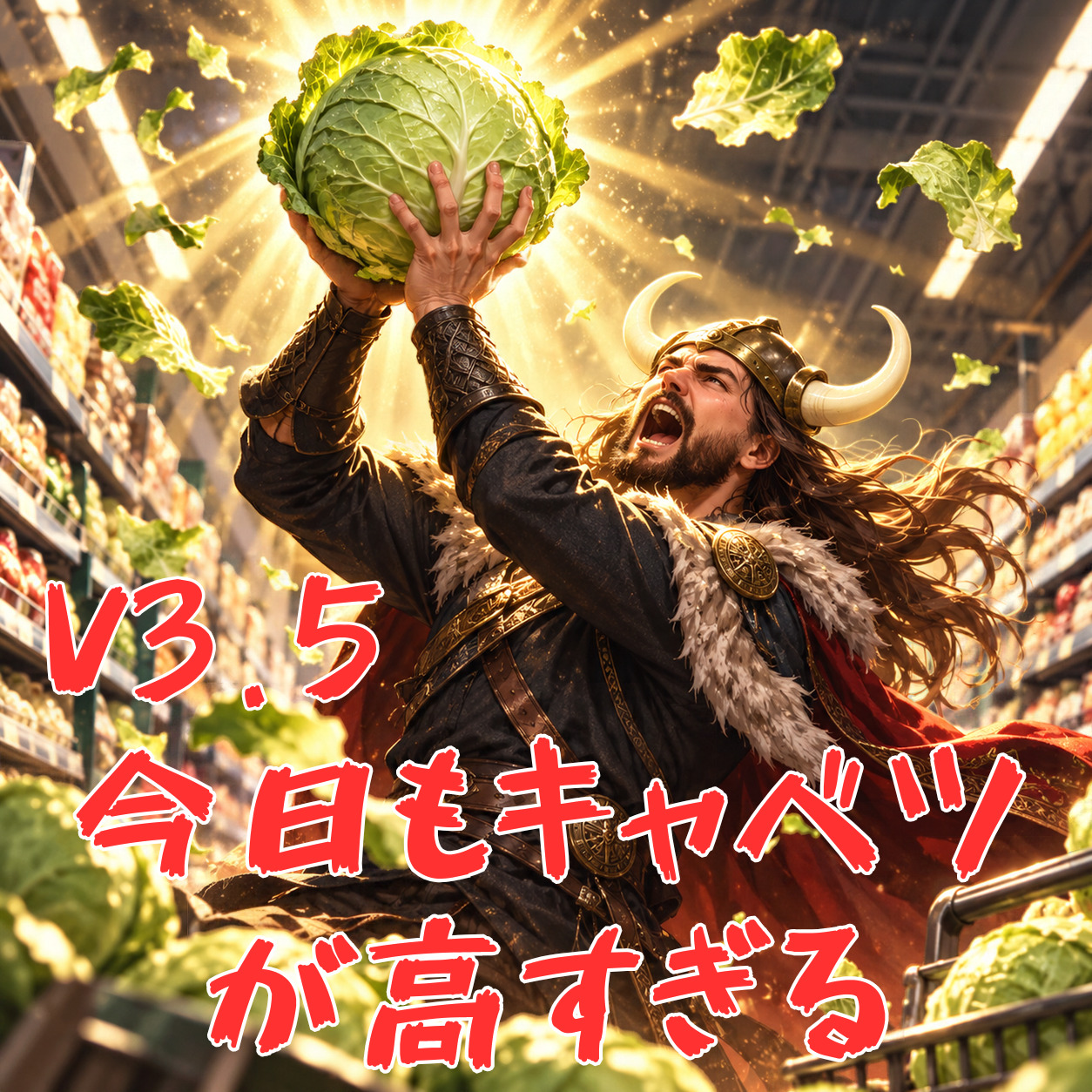 今日もキャベツが高すぎる [V3.5 Suno歴代モデル聞き比べ ] artwork