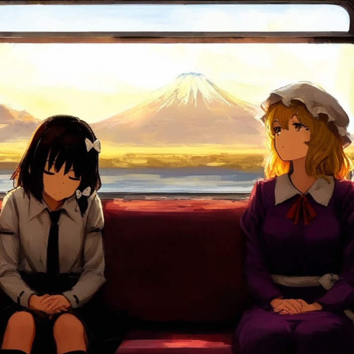 Hiroshige No.36 (Touhou Project) artwork
