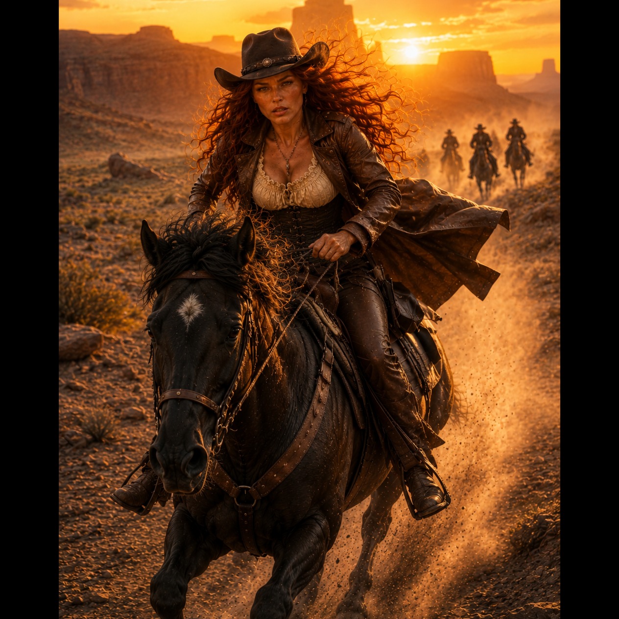 Desert Rose cowgirl