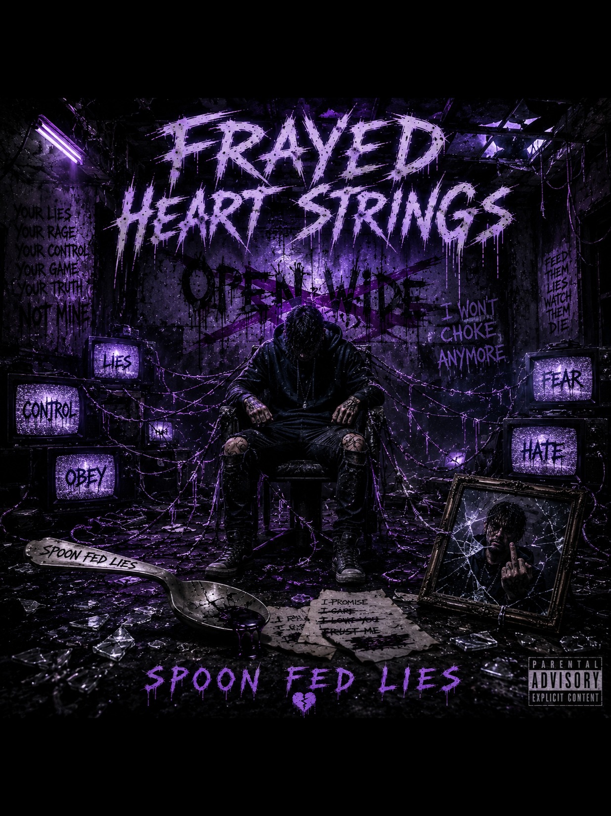 Spoon Fed Lies artwork