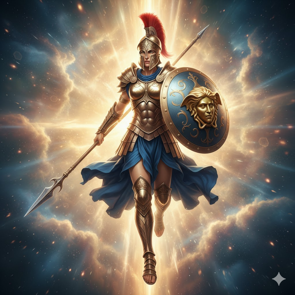 Athena, Born of the Mind artwork