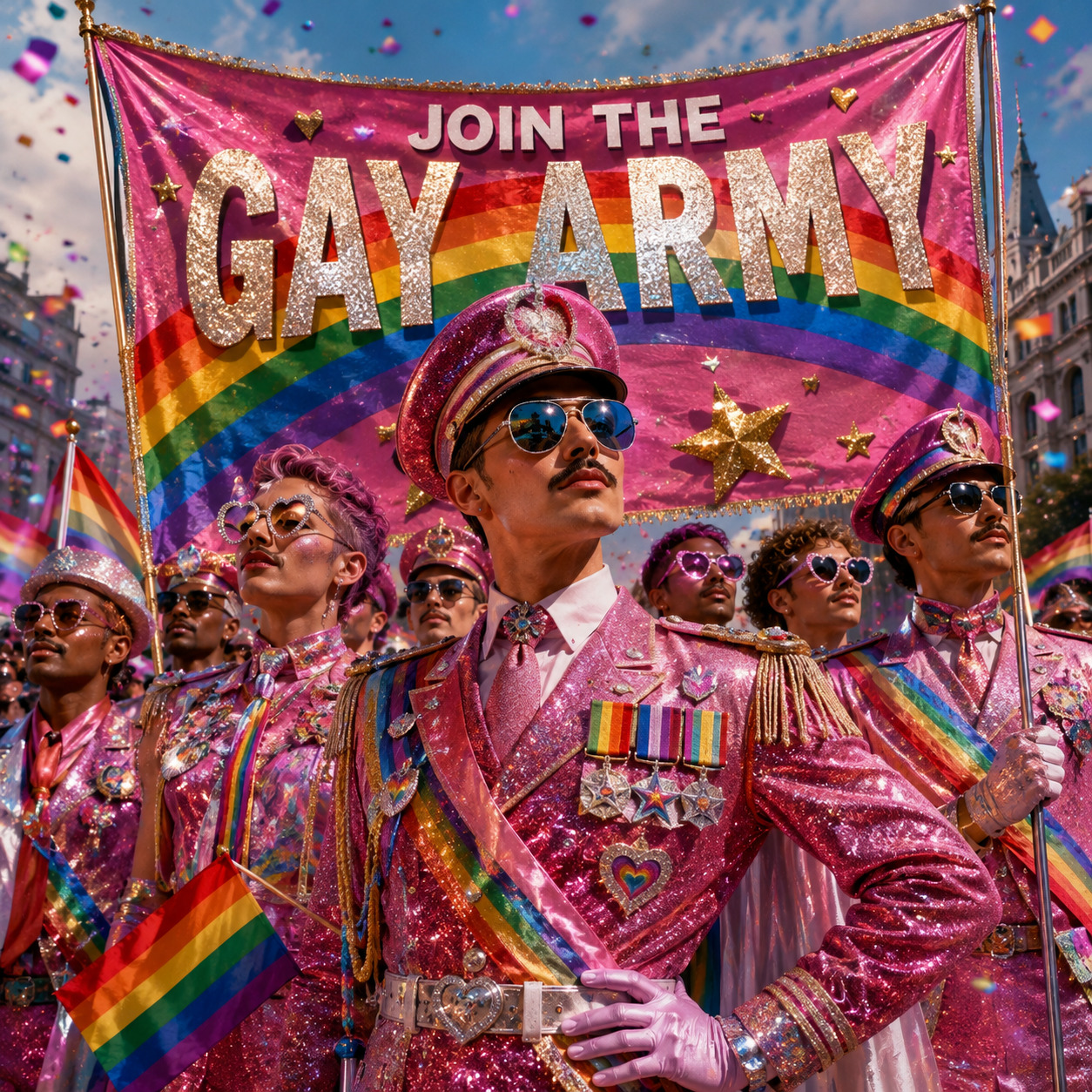 Join the Gay Army artwork