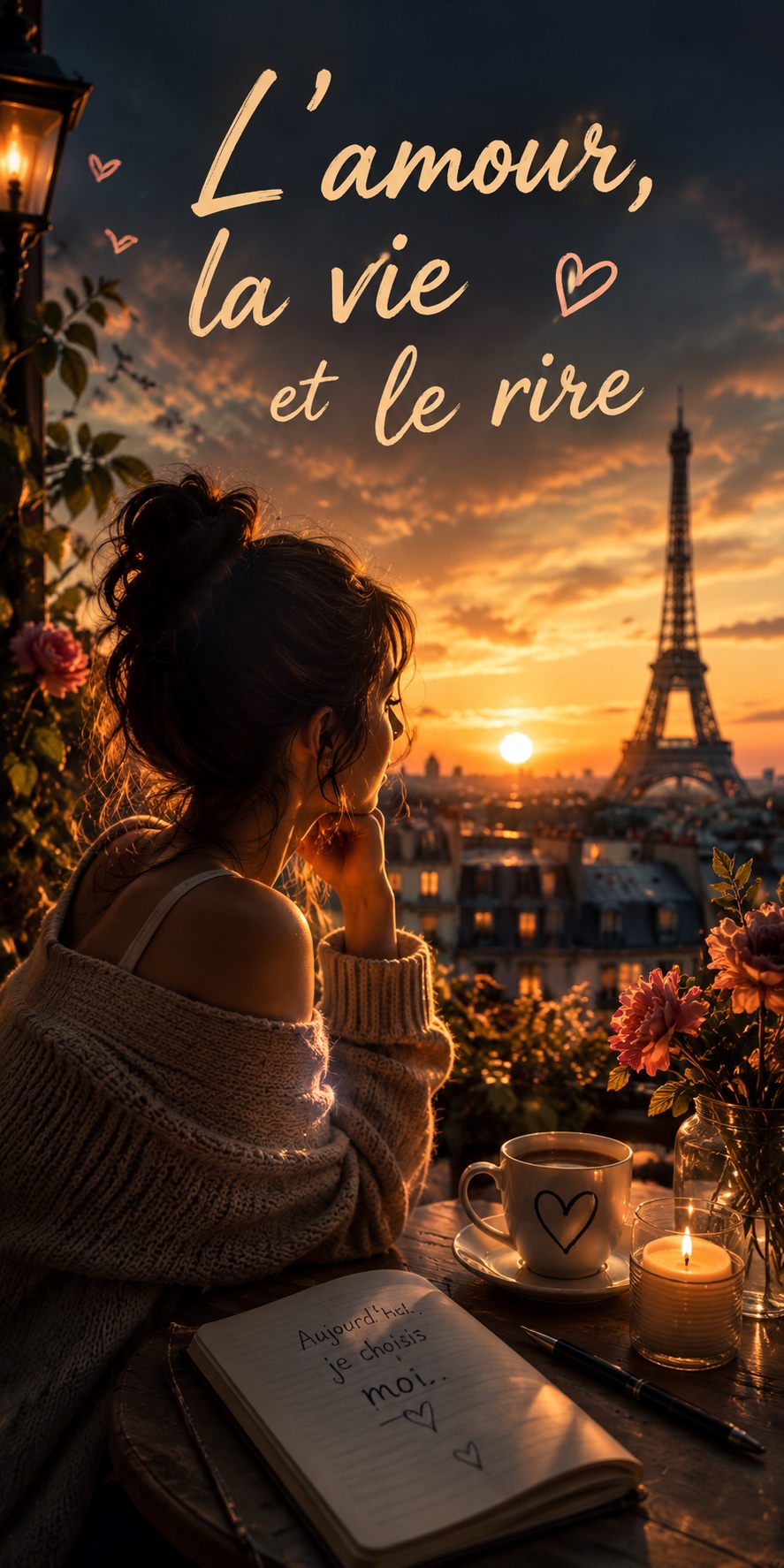 L’AMOUR, LA VIE ET LE RIRE (French) artwork