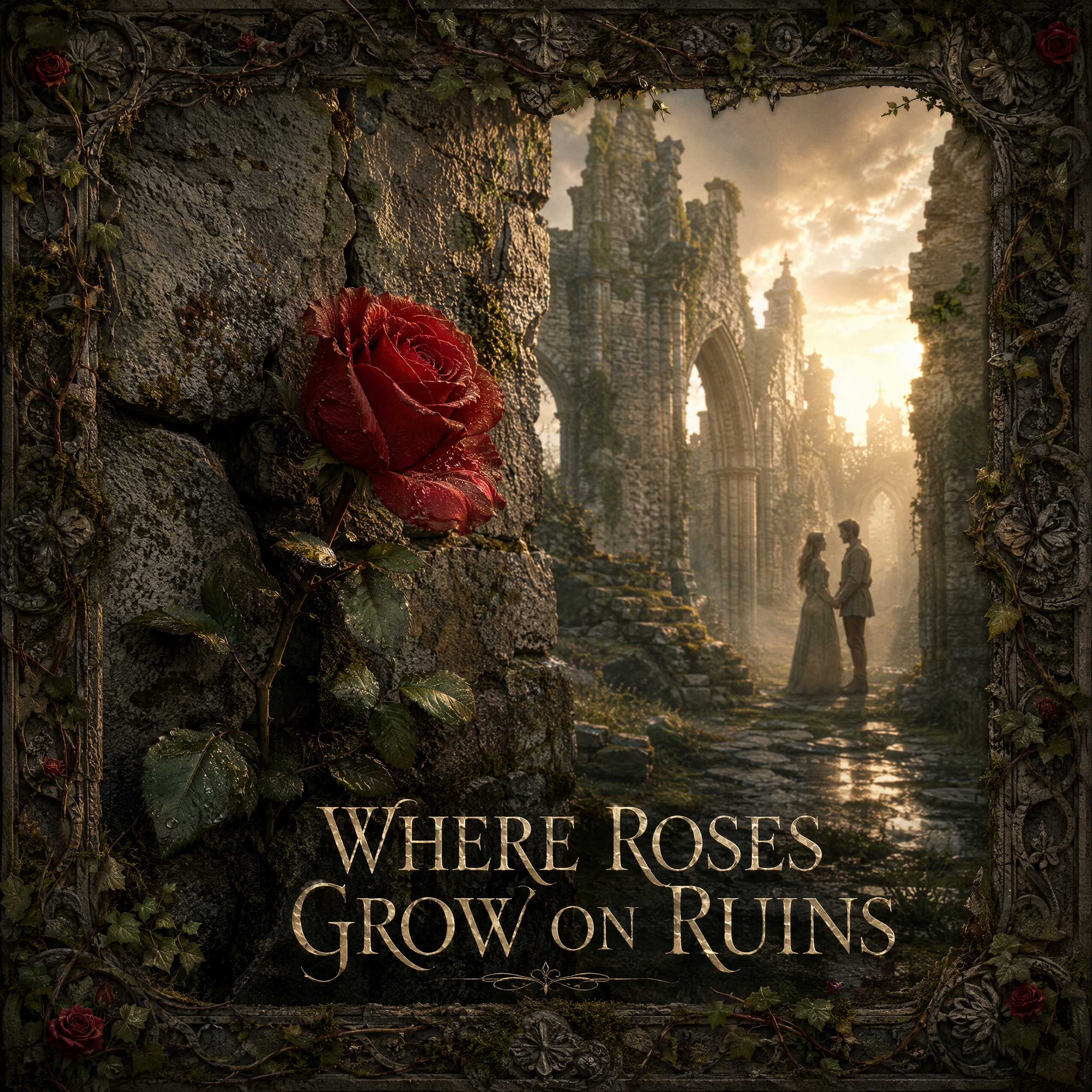 Where Roses Grow on Ruins artwork