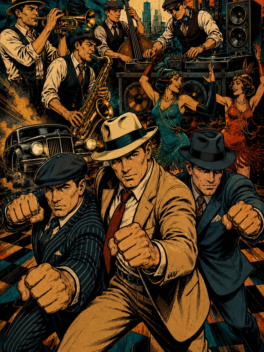 ELECTRO SWING - Riptide Intro (Trio mit vier Fäusten) [INSTRUMENTAL] artwork