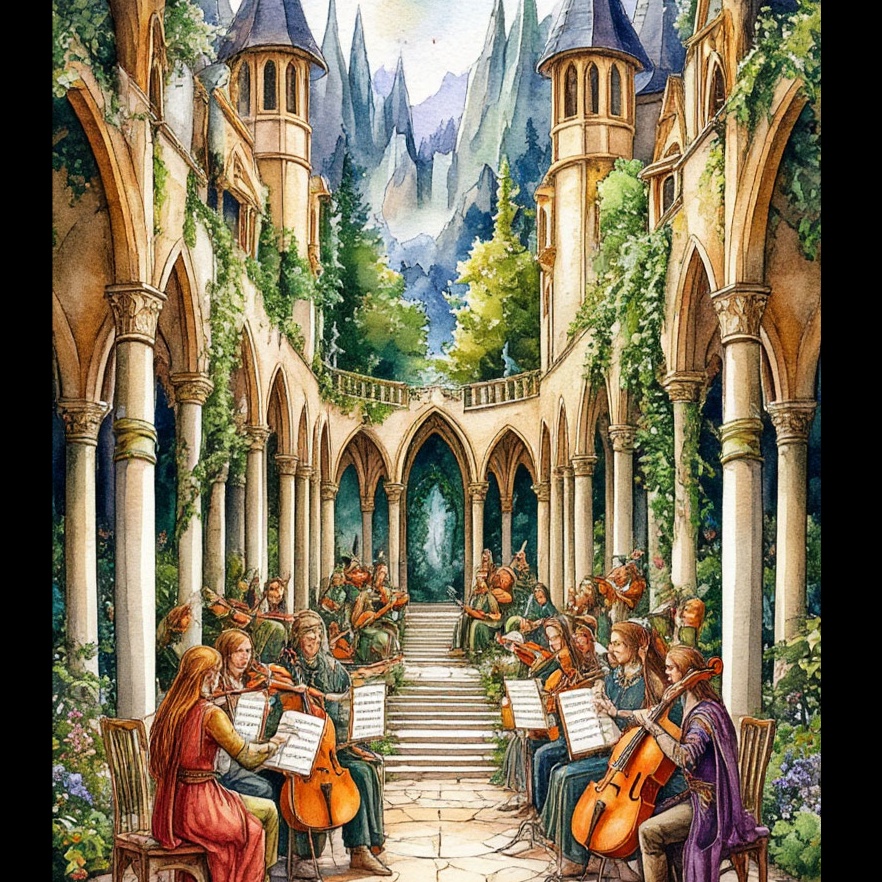 Image for Эльфийская школа музыки