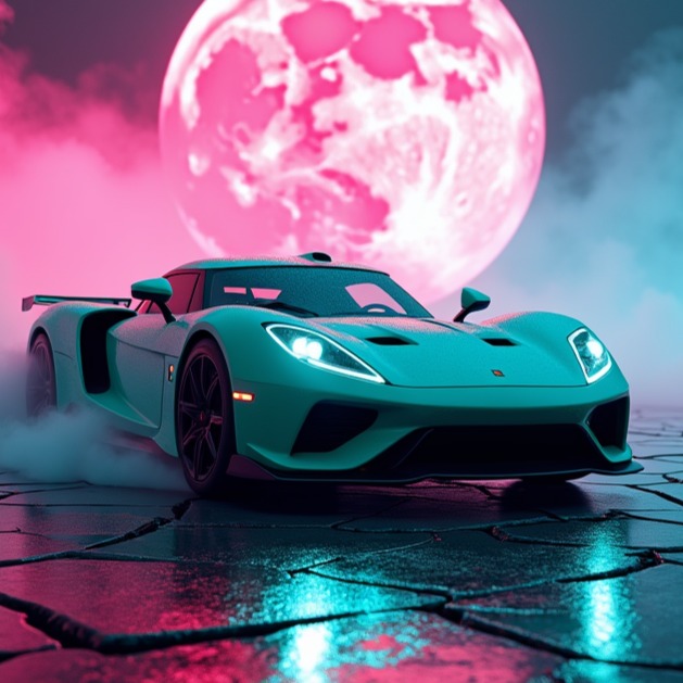 Saleen S7 artwork